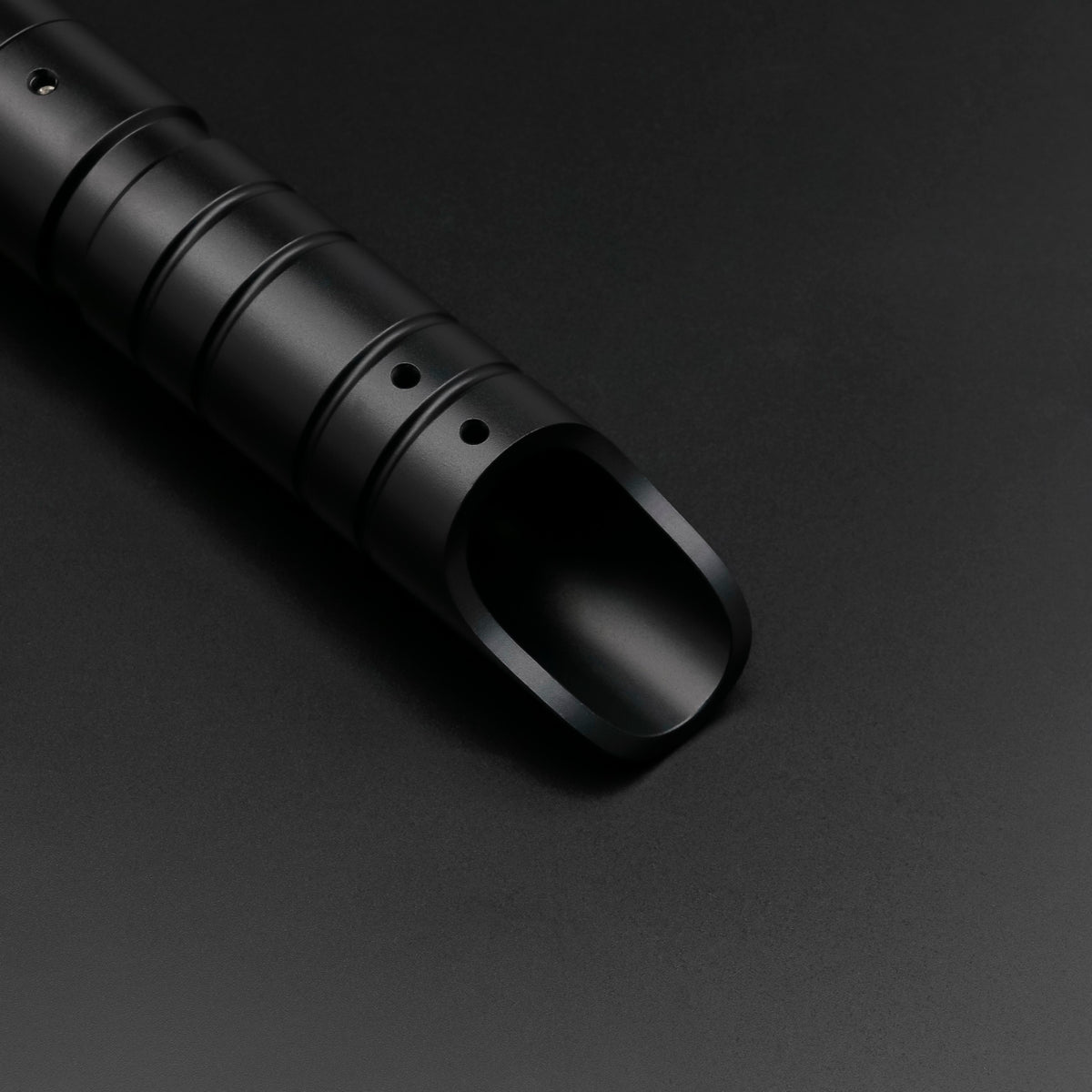 Black Starter Saber — emitter detail
