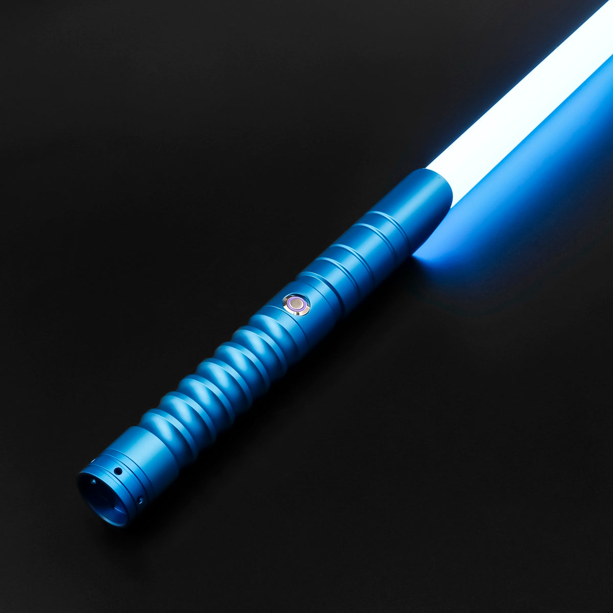 Blue Starter Saber — illuminated blade, main view