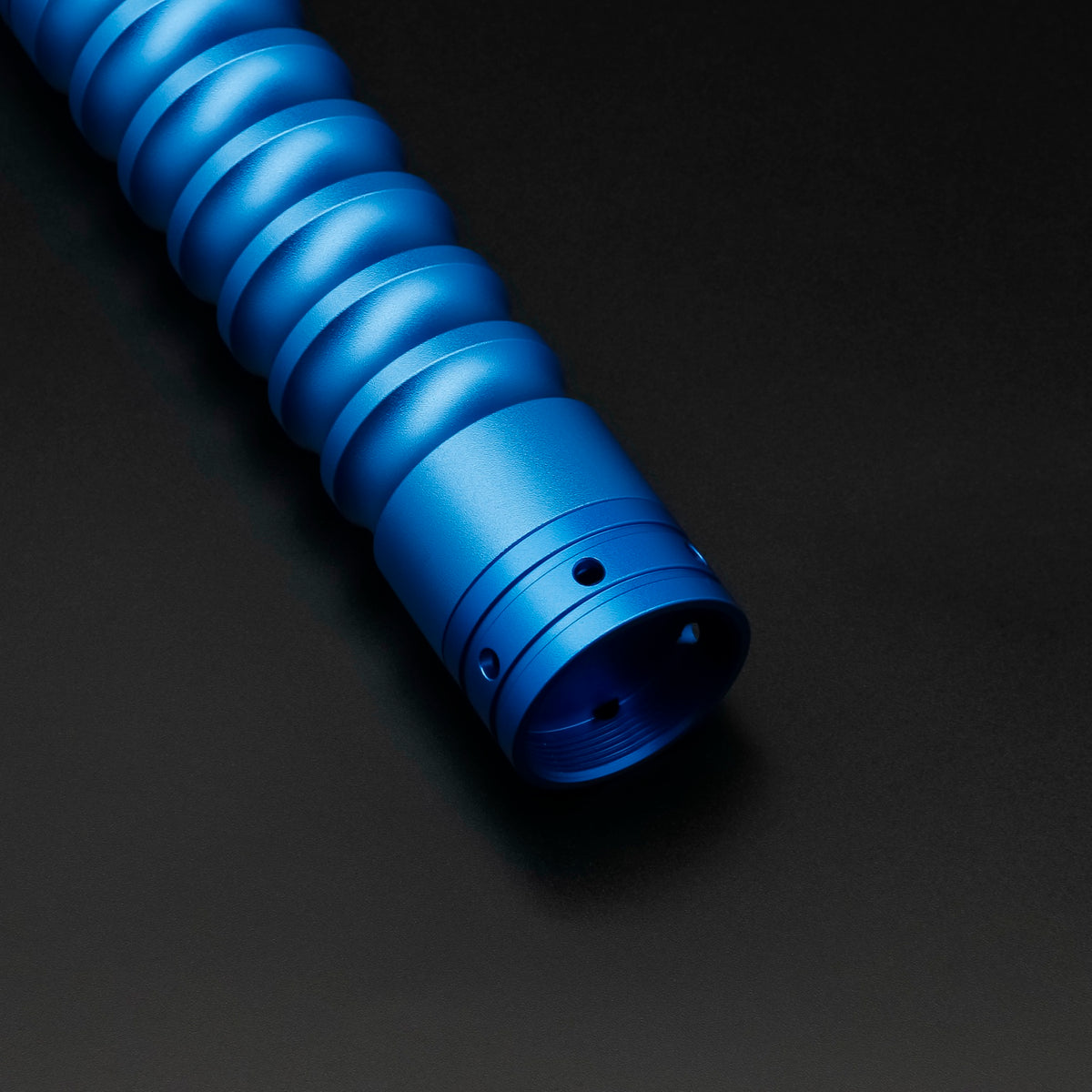 Blue Starter Saber — pommel detail