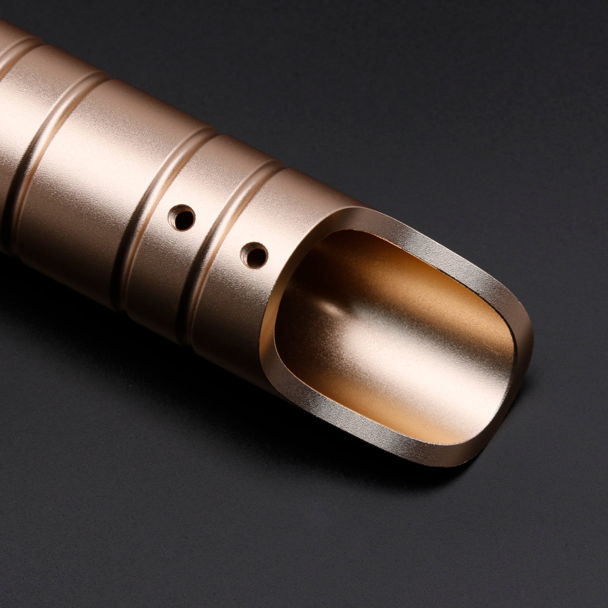Gold Starter Saber — emitter detail