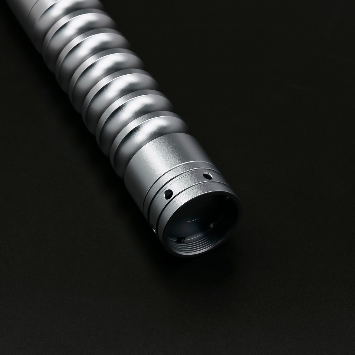 Grey Starter Saber — pommel detail