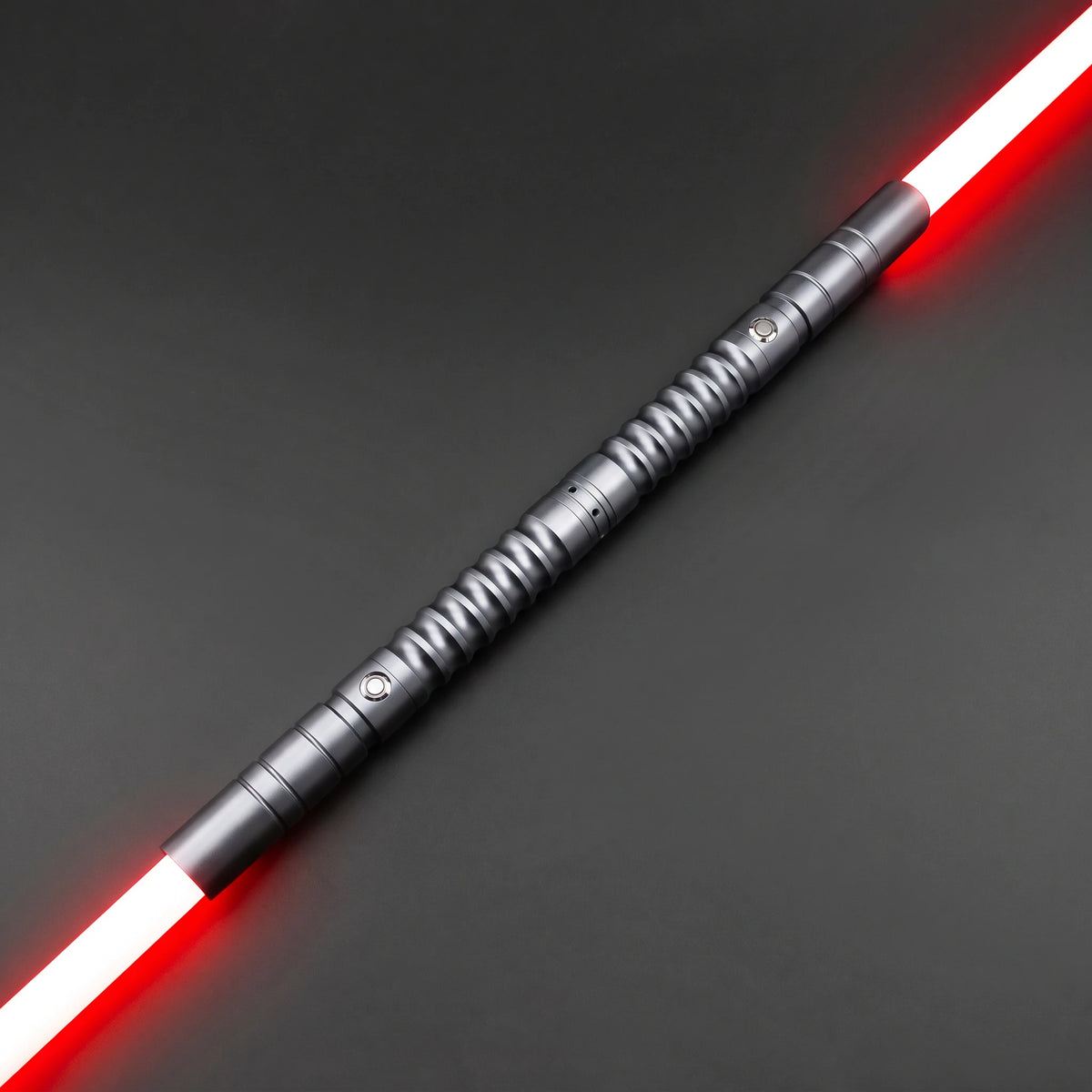 Carbonite Grey Starter Saberstaff connected