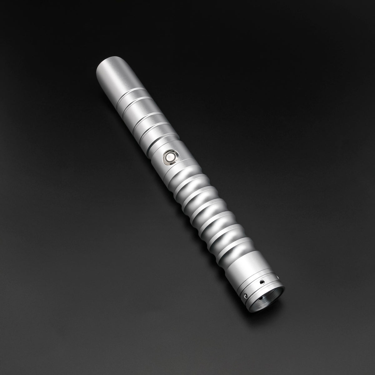 Silver Starter Saber — hilt alternate angle
