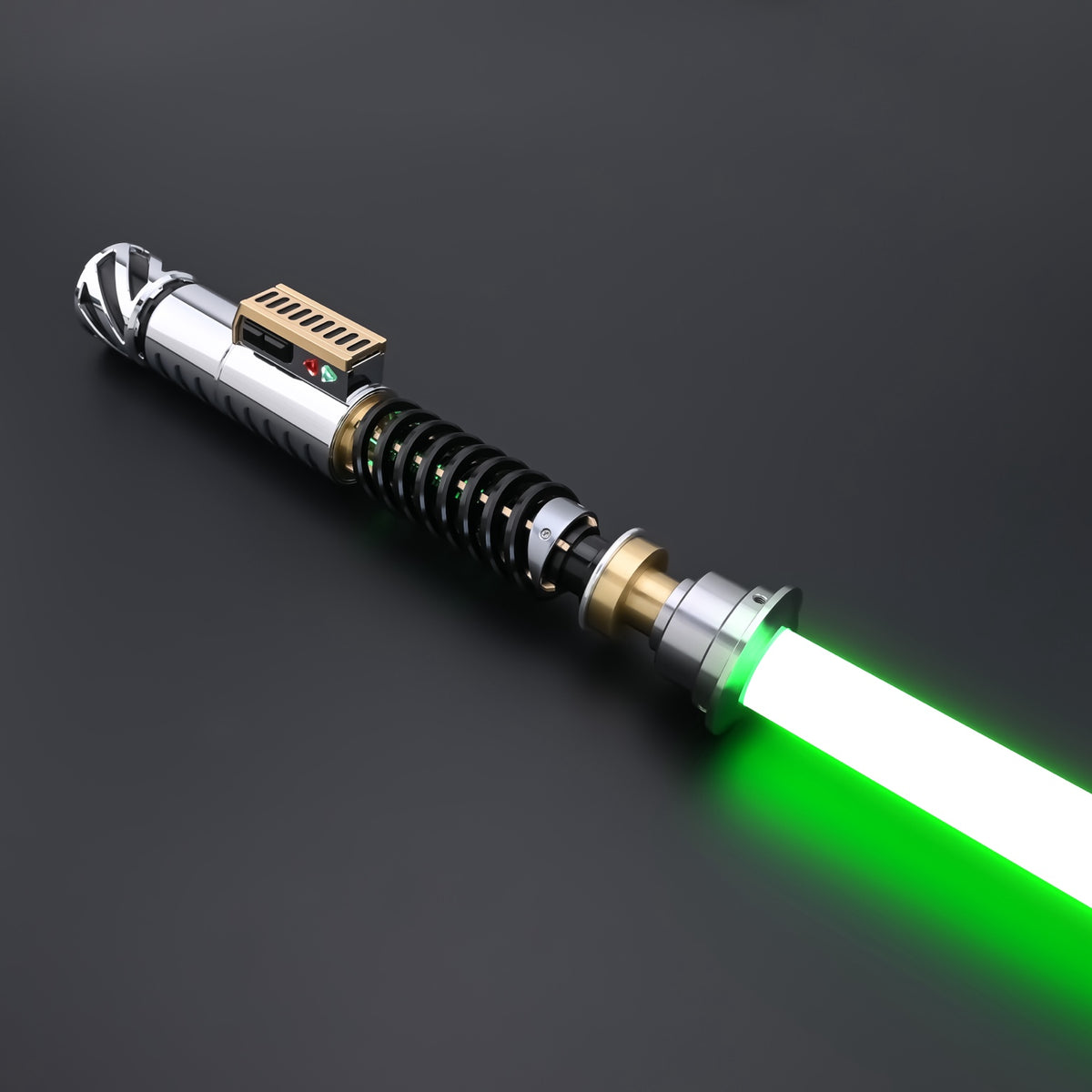 The Redeemer III ignited green blade alternate angle